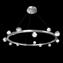 Hammerton CHB0070-40-SN-CZ-CA1-L3 - Stella Ring Chandelier 42"