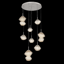 Hammerton CHB0089-08-BS-A-C01-L1 - Mesa Round Pendant Chandelier