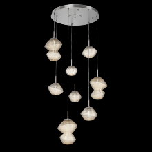 Hammerton CHB0089-08-SN-A-C01-L1 - Mesa Round Pendant Chandelier