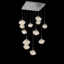 Hammerton CHB0089-09-SN-A-C01-L1 - Mesa Square Pendant Chandelier