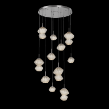 Hammerton CHB0089-11-SN-A-C01-L1 - Mesa Round Pendant Chandelier