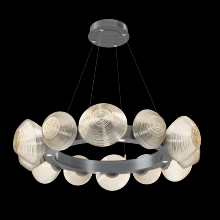 Hammerton CHB0089-36-GM-A-CA1-L1 - Mesa Radial Ring Chandelier