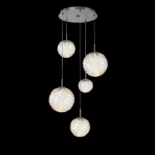 Hammerton CHB0092-05-GM-A-C01-L3 - Gaia Round Pendant Chandelier