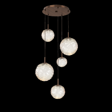 Hammerton CHB0092-05-RB-A-C01-L3 - Gaia Round Pendant Chandelier