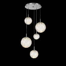 Hammerton CHB0092-05-SN-A-C01-L3 - Gaia Round Pendant Chandelier