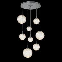 Hammerton CHB0092-08-GM-A-C01-L3 - Gaia Round Pendant Chandelier