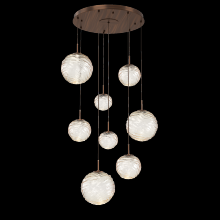 Hammerton CHB0092-08-RB-A-C01-L3 - Gaia Round Pendant Chandelier