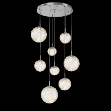 Hammerton CHB0092-08-SN-A-C01-L3 - Gaia Round Pendant Chandelier