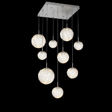 Hammerton CHB0092-09-SN-A-C01-L3 - Gaia Square Multi-Pendant Chandelier