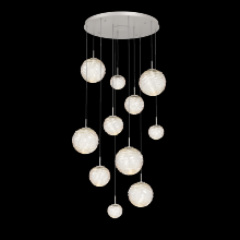 Hammerton CHB0092-11-BS-A-C01-L3 - Gaia Round Pendant Chandelier