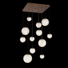 Hammerton CHB0092-12-RB-A-C01-L3 - Gaia Square Multi-Pendant Chandelier