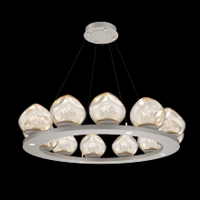 Hammerton CHB0095-0C-BS-FA-CA1-L1 - Luna Ring Chandelier