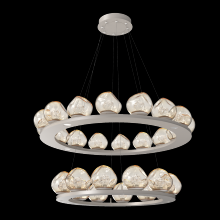 Hammerton CHB0095-2B-BS-FA-CA1-L1 - Luna Ring Chandelier