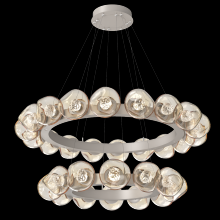 Hammerton CHB0095-2T-BS-FA-CA1-L1 - Luna Radial Ring Chandelier