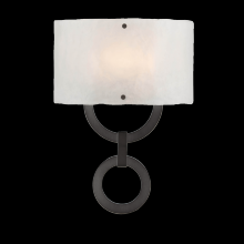 Hammerton CSB0033-0D-GM-BG-E2 - Carlyle Round Link Cover Sconce