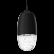 Hammerton LAB0079-01-GM-PC-C01-L1 - Pebble Pendant-Gunmetal-Pebble Clear