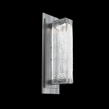 Hammerton IDB0090-01-GM-TL-L1 - Tabulo Sconce-Gunmetal-Linea Cast Glass