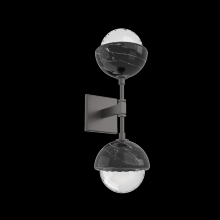 Hammerton IDB0093-02-GP-BC-L1 - Cabochon Double Sconce