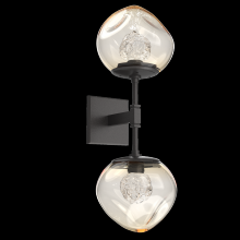 Hammerton IDB0095-02-GP-FA-L1 - Luna Double Sconce