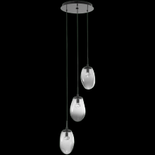 Hammerton CHB0067-03-BS-FA-C01-L1 - Meteo Round 3pc Multi-Pendant