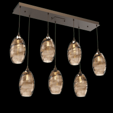 Hammerton PLB0035-07-FB-OB-C01-E2 - Ellisse Linear 7pc Multi-Pendant