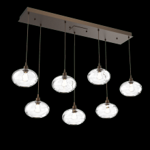 Hammerton PLB0036-07-FB-OC-C01-E2 - Coppa Linear 7pc Multi-Pendant