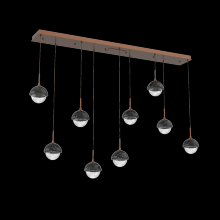 Hammerton PLB0093-09-BB-BC-C01-L1 - Cabochon Linear Pendant Chandelier