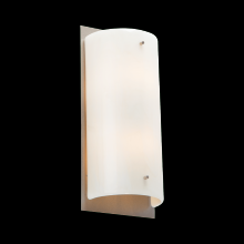 Hammerton CSB0044-13-GM-FG-E2 - Textured Glass Cover Sconce - 13-Inch