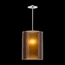 Hammerton LAB0044-16-GM-BG-001-E2 - Textured Glass Oversized Pendant-Rod Suspended-16