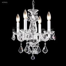 James R Moder 40794S11 - Palace Ice 4 Light Chandelier