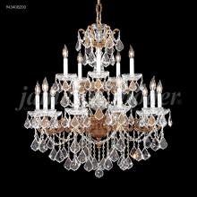 James R Moder 94340BZ00 - Madrid Cast Brass 15 Light Chandelier