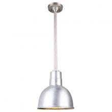 Hi-Lite MFG Co. H-QSN16110-SA-96/QSN12ST3-96/QSNHSC-96 - 10" Ceiling Stem Light