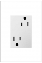 Legrand ARTR153W4 - Tamper-Resistant Outlet, 3-Module