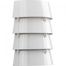 Progress P710064-030 - POINT DUMEÂ® by Jeffrey Alan Marks for Progress Lighting Surfrider Collection White Wall Sconce