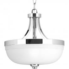 Progress P350063-015 - Topsail Collection Three-light 13" Semi-Flush Convertible