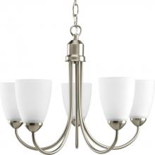 Progress P4441-09EBWB - Gather Collection Five-Light Chandelier