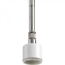 Progress P5198-09 - Markor Collection One-Light Brushed Nickel Pendant Stem Kit