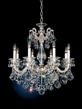 Schonbek 1870 5073-23S - La Scala 8 Light 120V Chandelier in Etruscan Gold with Clear Crystals from Swarovski