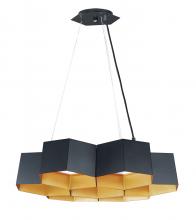 Maxim 30337BKGLD - Honeycomb-Pendant System