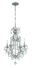 Craftmade 1054C-AS - 4 Light Mini Chandelier