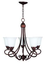 Craftmade 25025-OLB-WG - 5 Light Chandelier