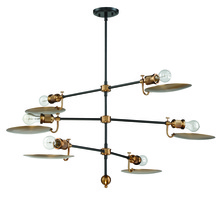 Craftmade 42326-FBPAB - 6 Light Chandelier