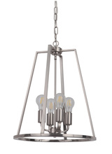 Craftmade 45934-PLN - 4 Light Foyer