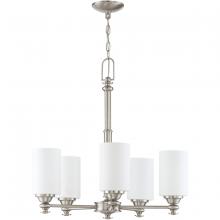 Craftmade 49825-BNK - Dardyn 5 Light Chandelier in Brushed Polished Nickel