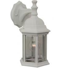 Craftmade Z294-TW - Hex Style Cast 1 Light Medium Outdoor Wall Lantern in Textured White