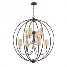 Crystorama 2246-DB - Libby Langdon for Crystorama Sylvan 8 Light Dark Bronze Chandelier