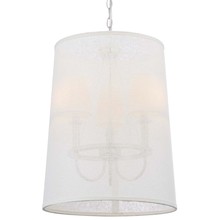 Crystorama 2293-PN - Libby Langdon for Crystorama Culver 3 Light Polished Nickel Chandelier