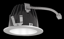 RAB Lighting NDLED4RD-50YY-W-S - RECESSED DOWNLIGHTS 12 LUMENS NDLED4RD 4 INCH ROUND UNIVERSAL DIMMING 50 DEGREE BEAM SPREAD 2700K