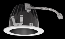 RAB Lighting NDLED4RD-50YY-B-W - RECESSED DOWNLIGHTS 12 LUMENS NDLED4RD 4 INCH ROUND UNIVERSAL DIMMING 50 DEGREE BEAM SPREAD 2700K