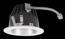 RAB Lighting NDLED4RD-50YY-M-W - RECESSED DOWNLIGHTS 12 LUMENS NDLED4RD 4 INCH ROUND UNIVERSAL DIMMING 50 DEGREE BEAM SPREAD 2700K